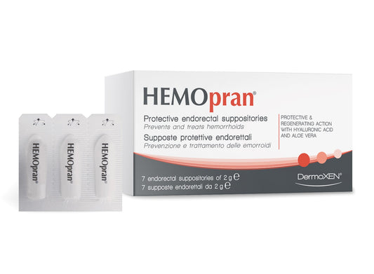HEMOpran® Suppositoires – Soulagement profond et ciblé